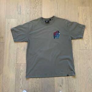 Parra Olive Graphic Tee